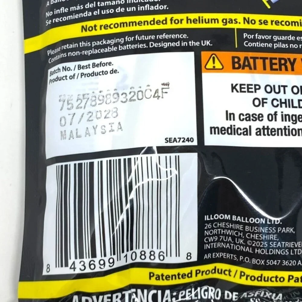 iLLoom choking hazard